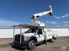 2014 Ford F-550 Altec AT40M 40ft Material Handling Bucket Truck