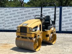 2014 Caterpillar CB24B Tandem Vibratory Smooth Drum Roller
