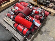 Pallet of Miscellaneous Fire Extinguishers