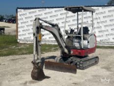2019 Takeuchi TB216 Mini Excavator