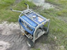 2011 Yamaha EF7200DE 6kVA Portable Gasoline Generator
