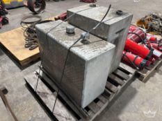 Two Hydraulic Oil Holding Tanks