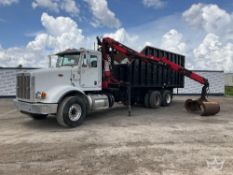 2017 Peterbilt 365 T/A Palfinger Forestry Grapple Truck