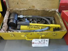 Hydraulic Hole Punch Model TY15D10-01