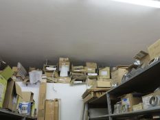 Lot All Light Fixtures Above the Office