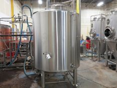 American Beer Equipment 10 BBL Hot Liquor Tank S/N 20129