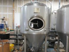 Pacific Brew Systems 10 BBL Jacketed Fermenting Tank s/n 8302010F-3-3