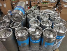 Lot (21) 1/6 BBL Kegs