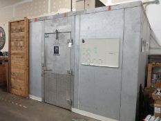 Kolpak 12' x 18' x 10' Walk In Cooler, Top Mounted Air Compressor, 2 Fan Condenser
