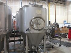 Pacific Brew Systems 10 BBL Jacketed Fermenting Tank s/n 8302010F-3-1