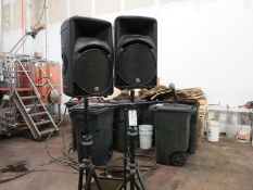 SRM 450 Sound System with Microphone & Stand