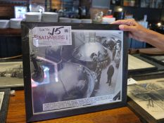 15" x 12 1/2" Framed Black and White Photograph Brew House at Narragansett Brewery