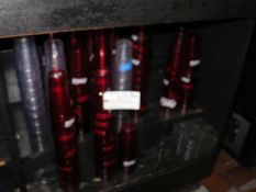 Lot 8 Ounce Plastic Water Cups Coca-Cola Red and Clear White