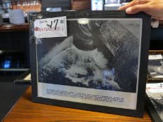 15" x 12 1/2" Framed Black and White Photograph Spring Water for Narragansett Brewery