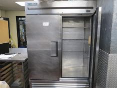 True 54' 2 Section Reach in Refrigerator Model T-49-HC S/N 912492