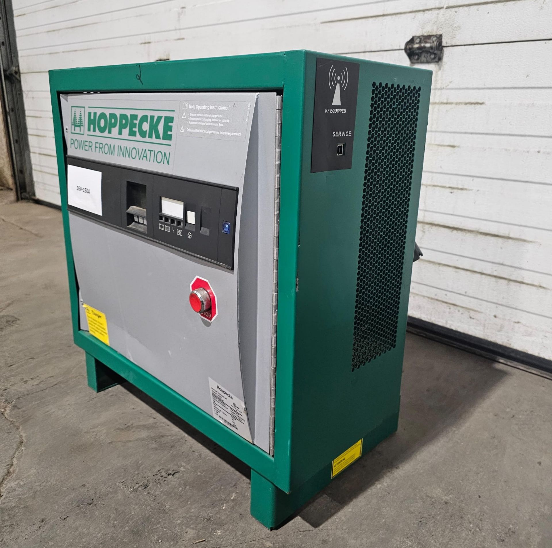 2018 Hoppecke CHARGER Forklift Battery Charger 3 phase Output: 36V 150A - Image 3 of 4