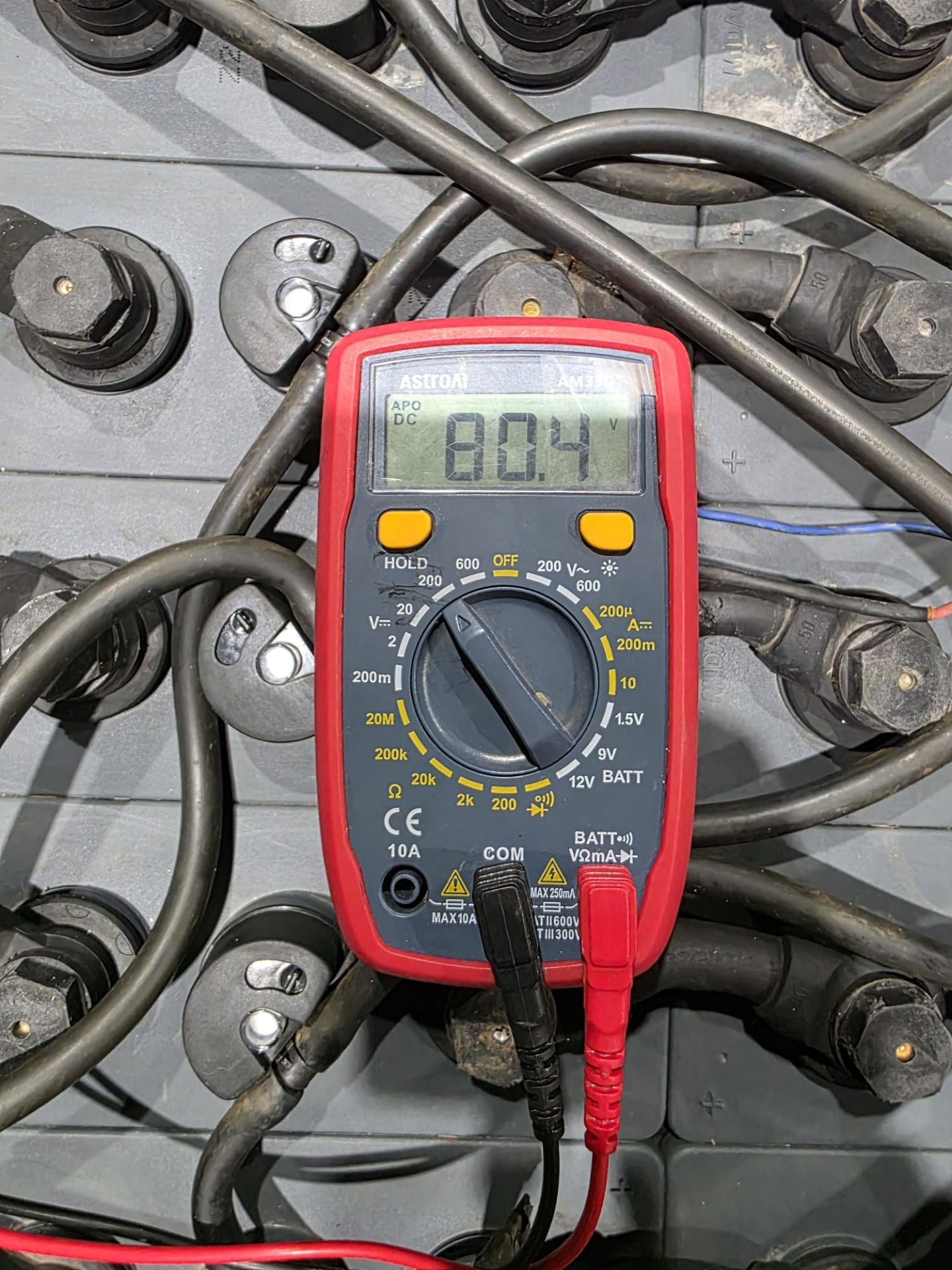 Forklift Battery - 80v battery 40x28x30.5"h - 4845lbs - Image 4 of 4