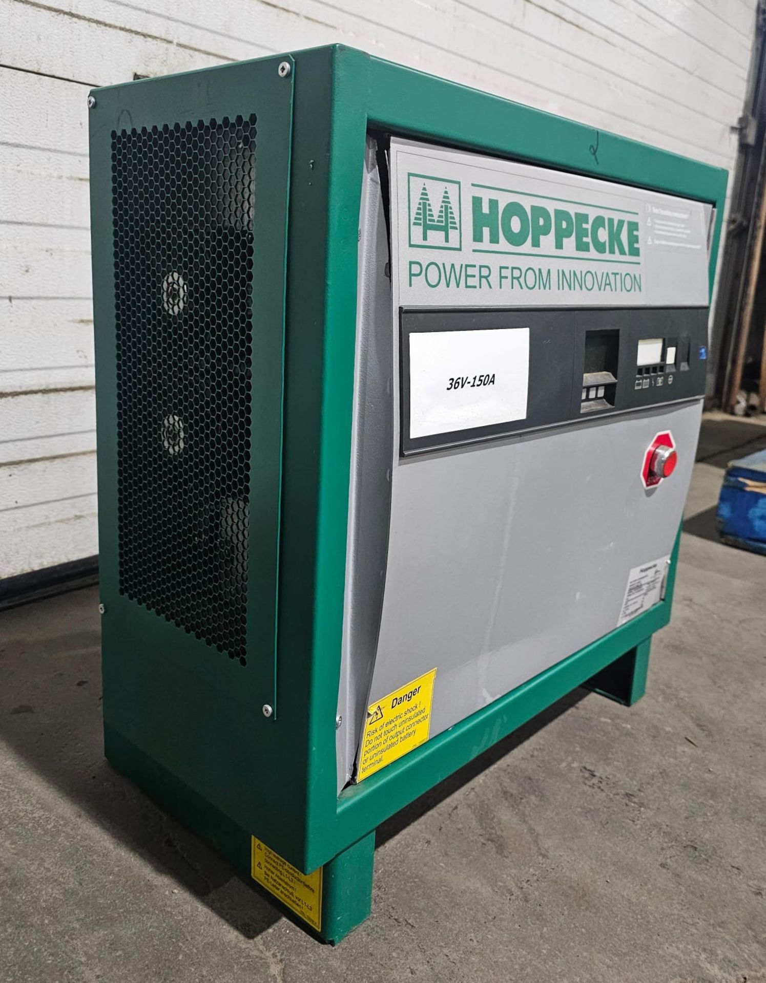 2018 Hoppecke CHARGER Forklift Battery Charger 3 phase Output: 36V 150A