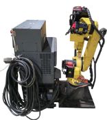 2013 Fanuc Arcmate 120ic Welding Robot with Fanuc R-30iA control and pendant Lincoln Electric