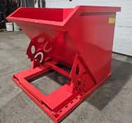 Brand new 2025 1 yard tipster bin dump hopper