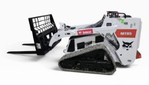 2019 Bobcat MT85 850lbs Capacity OUTDOOR Forklift Diesel Mini Track Loader WITH 1733 HOURS - FREE