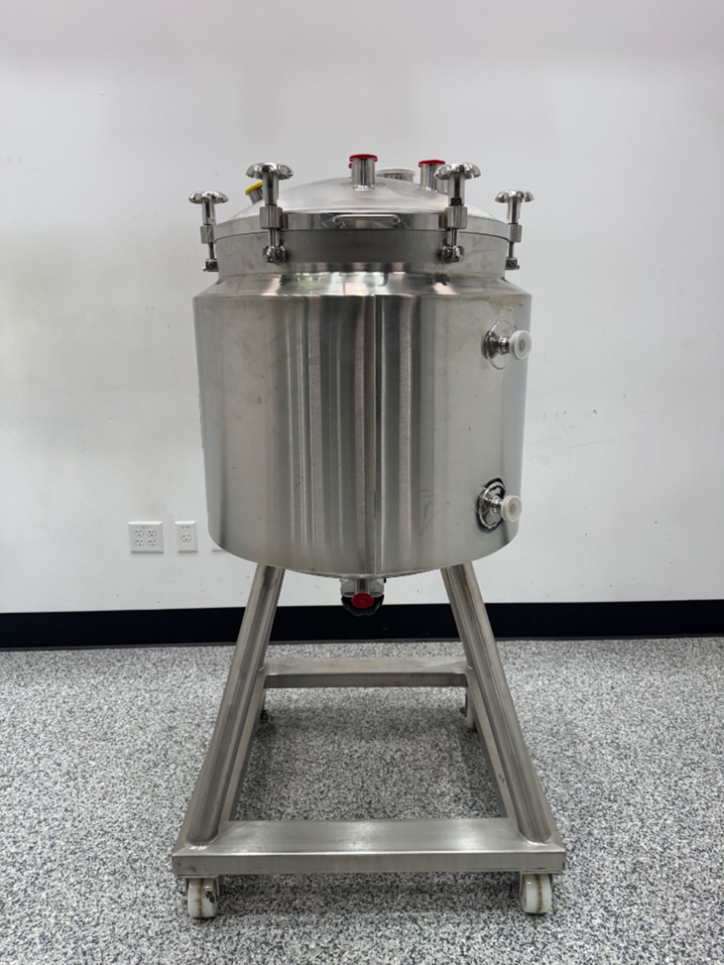 Bio Fab Technologies Jacketed Stainless Steel Tank 950 Liter, SN: 21834 ...