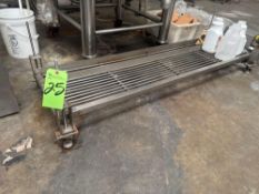 Stainless Steel Manual Filling Station Rack