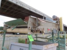(Lot) S.S. 5' x 9' Belt Conveyor w/ Platform