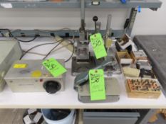 (Lot) Custom Punch Machines, Card De-