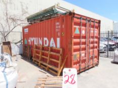 Storage Container, Approx. 8' x 16'L