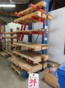 Cantilever Rack, Single Sided, 58'' x 141''T