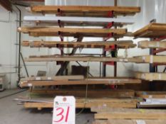 Cantilever Rack, Single Sided, 80'' x 141''T