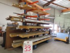 Cantilever Rack, Double Sided, 81'' x 141''T