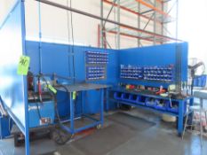 (Lot) Steel Welding Station w/ Heavy Duty