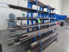 (Lot) Assorted Size Square & Round Bar