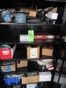 (Lot) Storage Cabinet w/ Misc. Contents