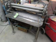 36'' Manual Sheet Metal Hand Roller