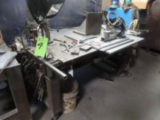 Steel Welding Table, 38'' x 63'' x 32''T