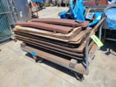 (Lot) Galvanized Steel Carts