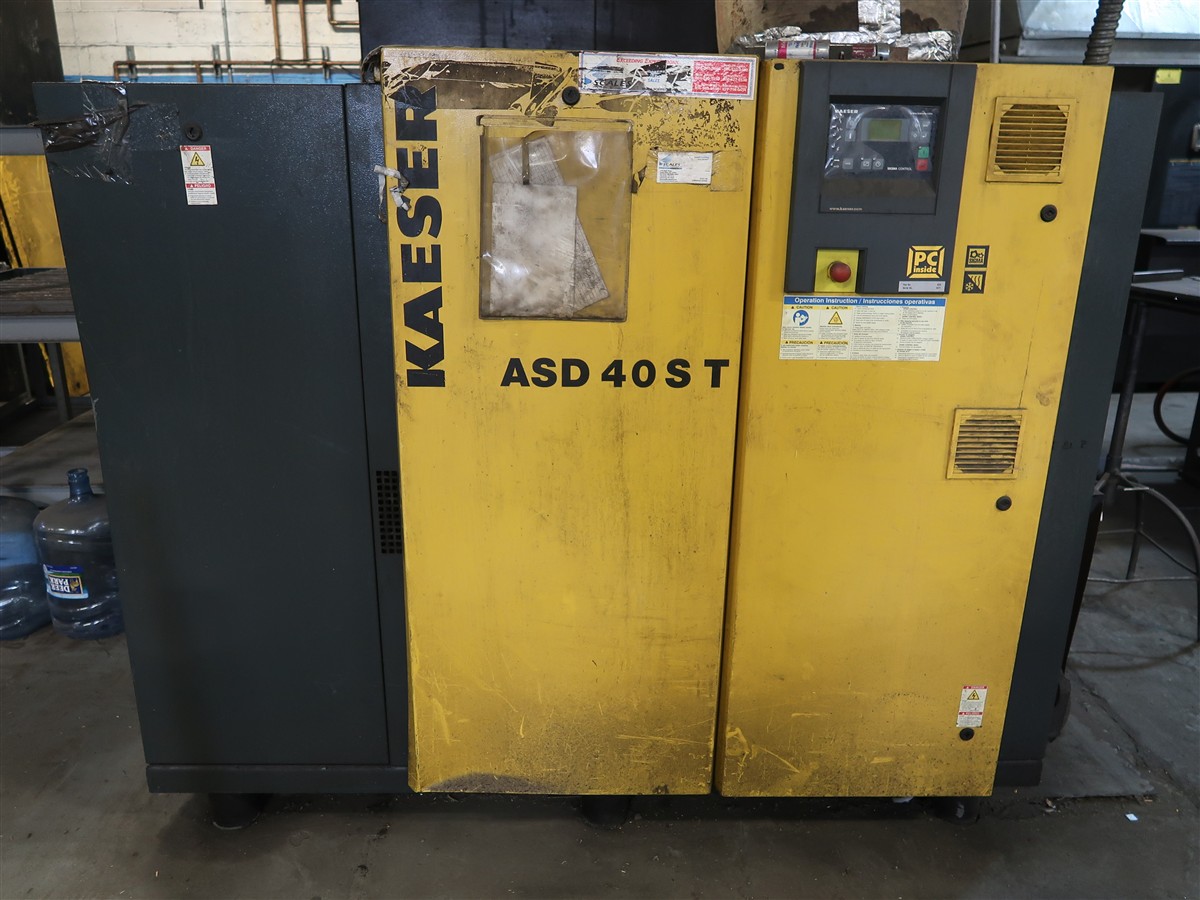 Kaeser Rotary Screw Air Compressor Model ASK40ST