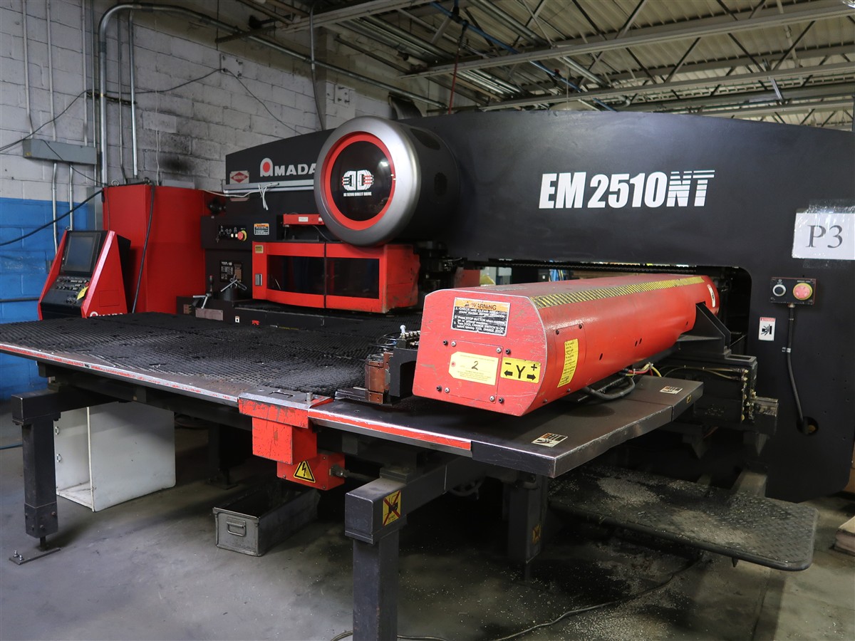 Amada EM2510NT Turret Punch Press