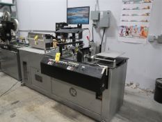 Kirk Rudy Variable Data Ink Jet Printer Model 215-N, S/N 0604 06811 w/ (2) Inkjet Model Jet Engine