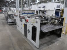 2003 Sakurai Model SC102A2 High Speed Full Automatic Cylinder Screen Printing Machine S/N RT131303