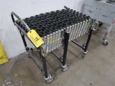 Best Flex 200 Expandable Gravity Roller Conveyor, 18" Wide