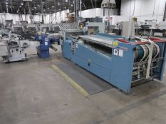 MBO Perfection Series Model B32-S-1-32/4 4/4 Continuous Feed Folder S/N T01/83 w/ MBO Model B26-S-