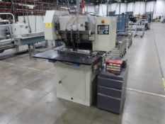 DHP Super Duty Paper Dril Model B Drill S/N D4 225-BNT w/ Red Lion Control, Four Spindle