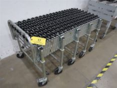 Nestaflex 226 Expandable Gravity Roller Conveyor, 23" Wide