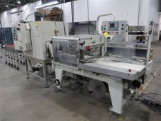 Stork Texwrap Automated Horizontal Shrink Wrap Packaging Machine Model 2219 S/N 02232 w/ Stork