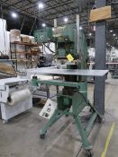 Franklin Roll Leaf Stamping Press Model 8200 S/N 11045, Head Size 10" x 15", 230 Volts