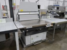 2015 Polar Mohr Model RA-4 Squeeze Roll Paper Jogger S/N 8582004 w/ Weigh Cell and Quartzell Digital